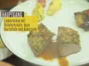 Lammrücken mit Kräuterkruste, dazu Salzkartoffeln - Rezept - Bild Nr. 4571