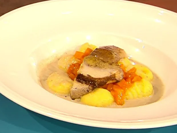 Kartoffelgnocchi mit Steinpilzen und Hokkaido (Blick in Nelsons Topf) - Rezept - Bild Nr. 2