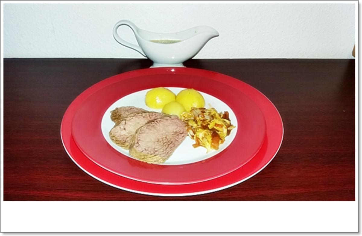 Pochierter Tafelspitz mit Schnittlauchsauce und Kartoffeln - Rezept - Bild Nr. 4591