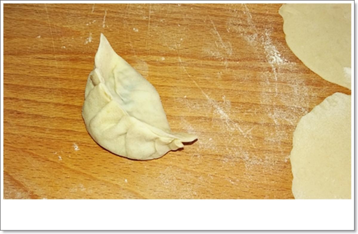 Gedämpfte Dumplings mit Schweinehack Füllung - Rezept - Bild Nr. 4583