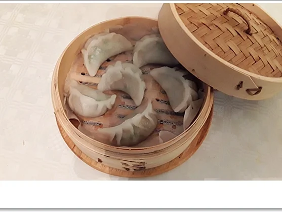 Gedämpfte Dumplings mit Schweinehack Füllung - Rezept - Bild Nr. 4589