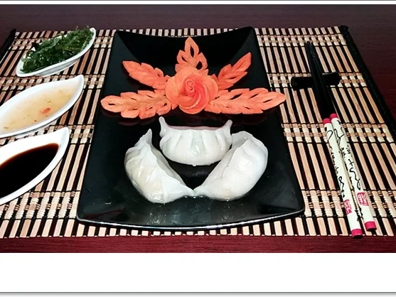 Gedämpfte Dumplings mit Schweinehack Füllung - Rezept - Bild Nr. 4594