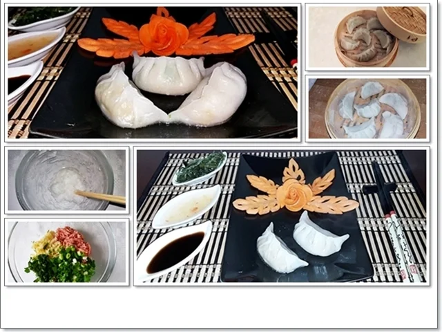 Gedämpfte Dumplings mit Schweinehack Füllung - Rezept - Bild Nr. 4597