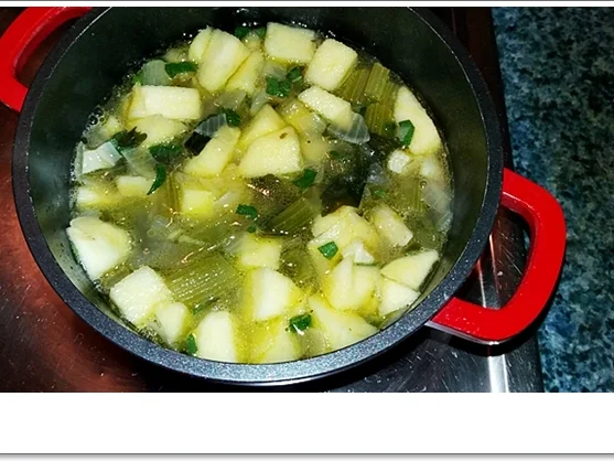 Cremige Staudensellerie-Salbei-Suppe - Rezept - Bild Nr. 4592