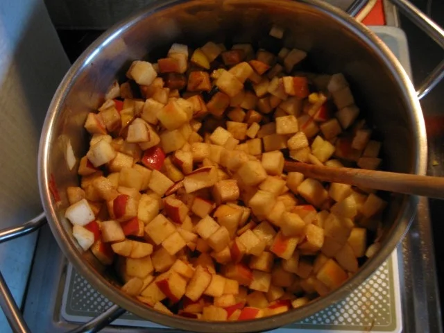 Apfel Mandel Kuchen mit Eierlikör - Rezept - Bild Nr. 3