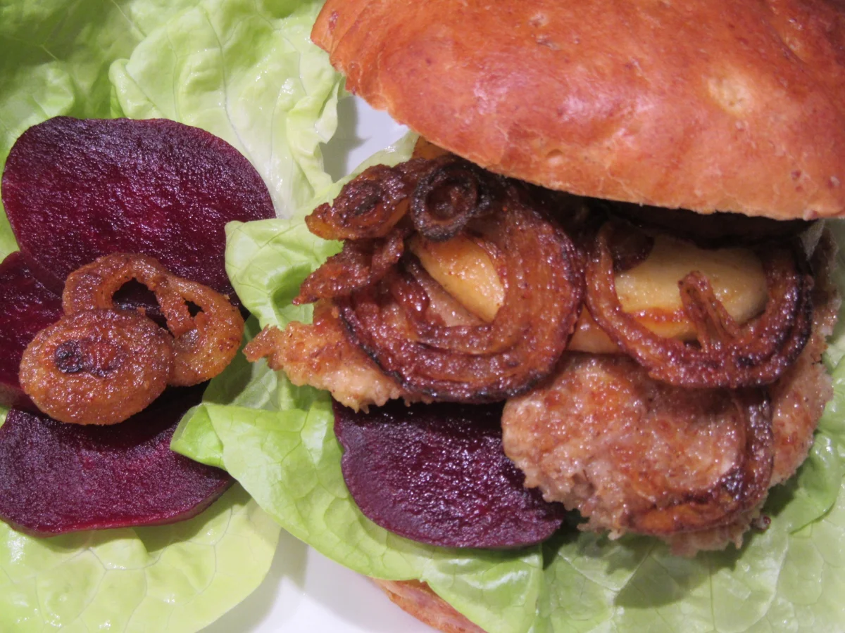 Rezept: Burger: Spezial-Veggi-Burger Bild Nr. 4594 Burger: Spezial-Veggi-Burger - Rezept - Bild Nr. 4594