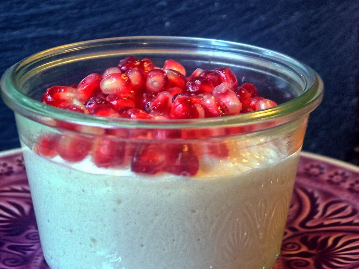 Kokosquark mit Granatapfel - Rezept - Bild Nr. 2