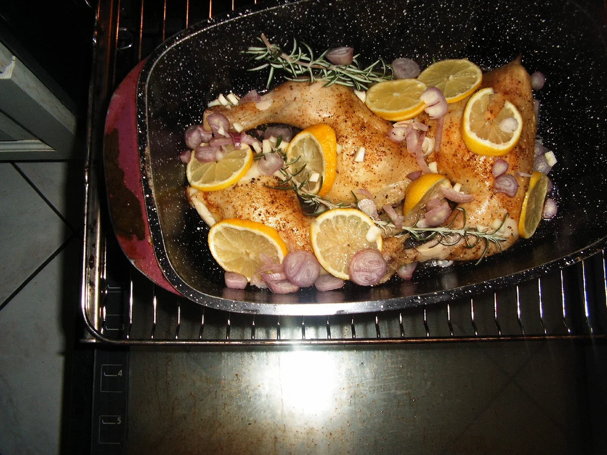 Rezept: Zitronen-Hähnchenkeulen Bild Nr. 4606 Zitronen-Hähnchenkeulen - Rezept - Bild Nr. 4606