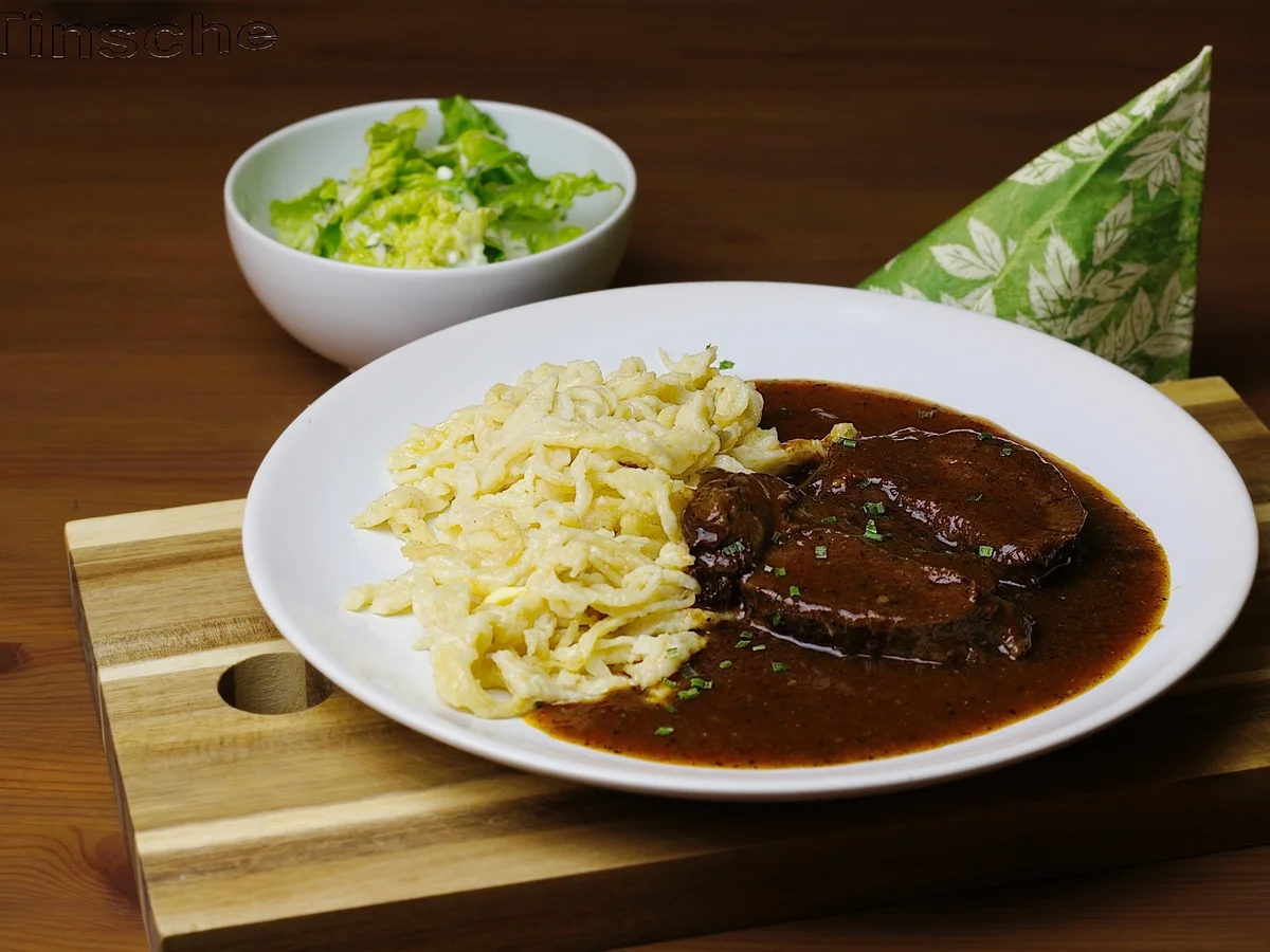 Rezept: Geschmorte Ochsenbäckchen aus dem Backofen Bild Nr. 4602 Geschmorte Ochsenbäckchen aus dem Backofen - Rezept - Bild Nr. 4602