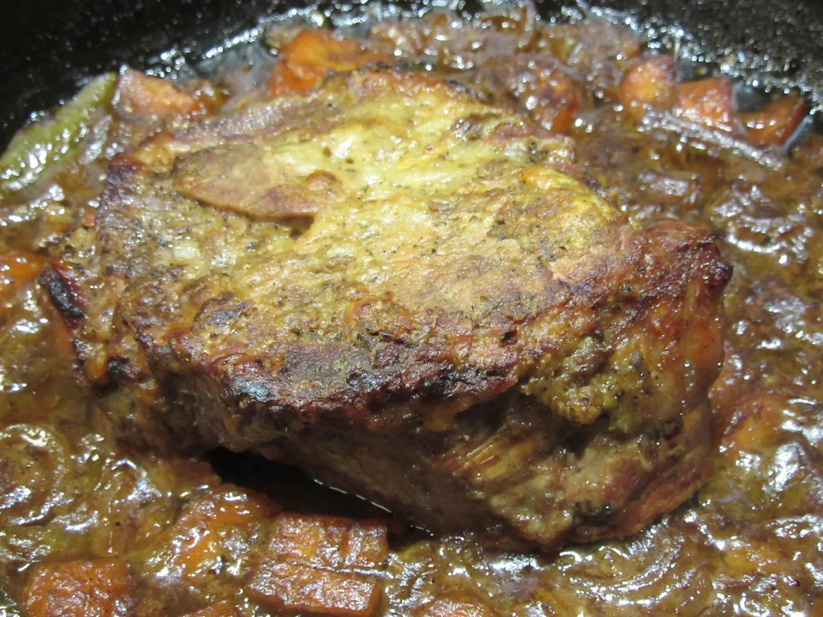 Fleisch: Altfränkischer Kümmelbraten in Dunkelbiersoße - Rezept - Bild Nr. 4608