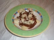 Birnen mit Schokoladensauce - Rezept