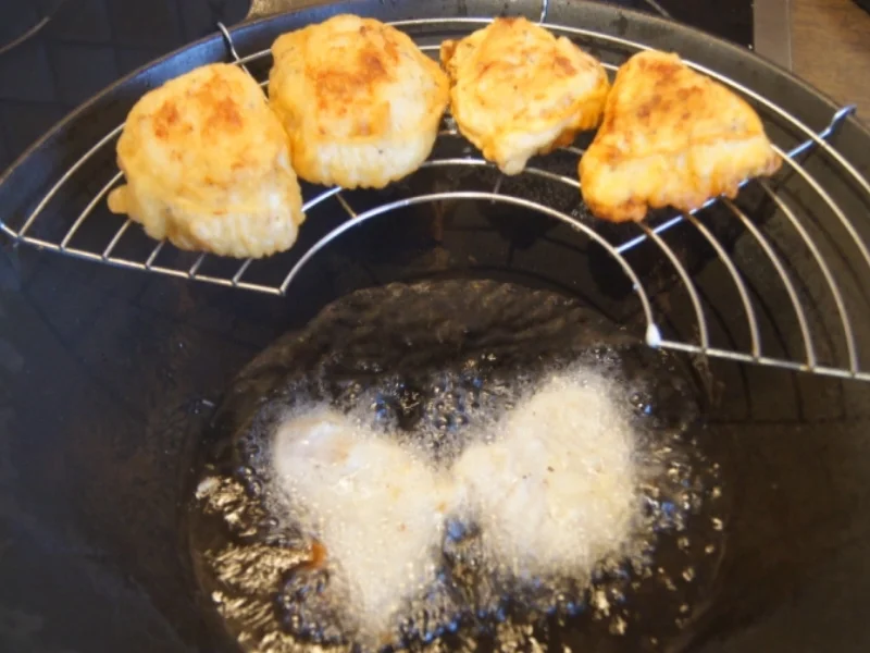 Gebratene Nudeln mit Ei, Gemüsestreifen und gebackenen Hähnchenbrustfilet - Rezept - Bild Nr. 4611