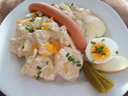Klassischer Kartoffelsalat mit Würstchen - Rezept - Bild Nr. 4625
