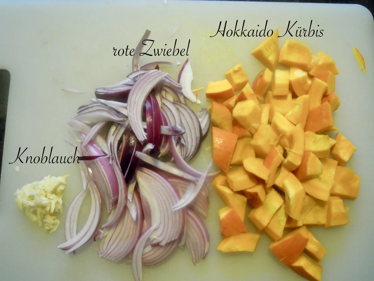 Kalbgeschnetzeltes in Curry Kokos Erdnuss Sauce - Rezept - Bild Nr. 4629