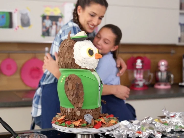 Rezept: 'Sally backt': Eule in Polizeiuniform Bild Nr. 4628 'Sally backt': Eule in Polizeiuniform - Rezept - Bild Nr. 4628