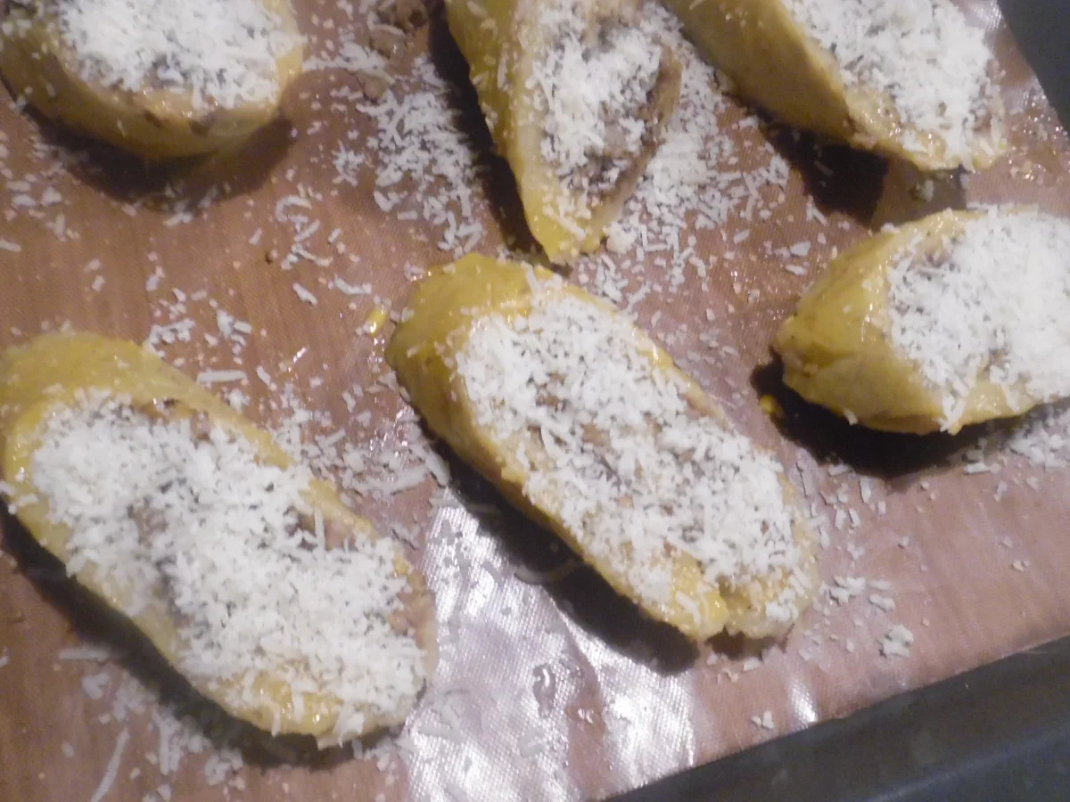 Rezept: Kartoffel-Rouladen mit Paprika-Rahm-Spitzkohl Bild Nr. 4629 Kartoffel-Rouladen mit Paprika-Rahm-Spitzkohl - Rezept - Bild Nr. 4629