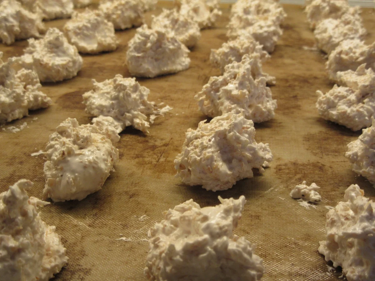 Plätzchen: Kokosmakronen nach meiner Art - Rezept - Bild Nr. 4641
