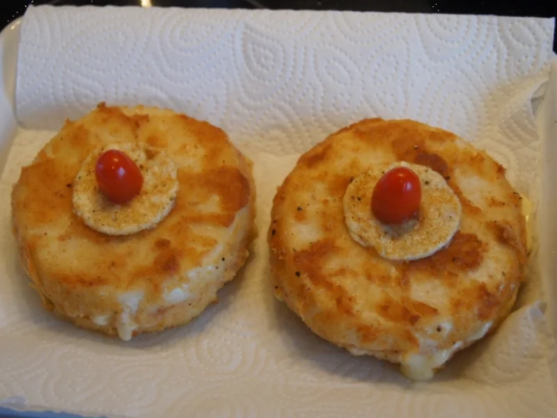 Rezept: Sellerie-Cordon-bleu mit Süßkartoffelstampf Bild Nr. 4656 Sellerie-Cordon-bleu mit Süßkartoffelstampf - Rezept - Bild Nr. 4656