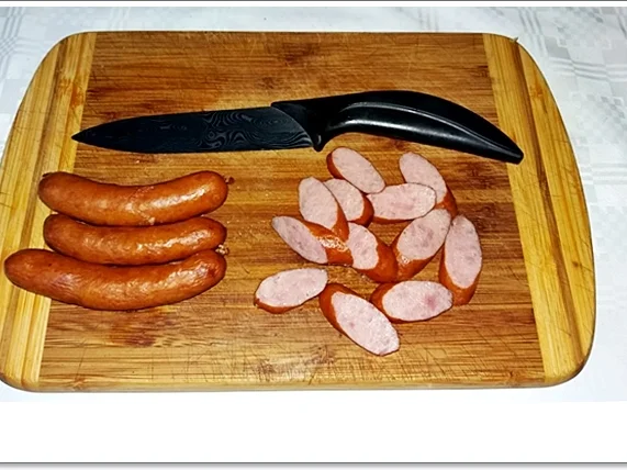 Kartoffelsuppe mit Würstchen & mit Crème fraîche verfeinert - Rezept - Bild Nr. 4653