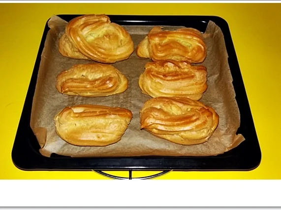 Windbeutel - Eclairs mit Brombeeren - Rezept - Bild Nr. 4660