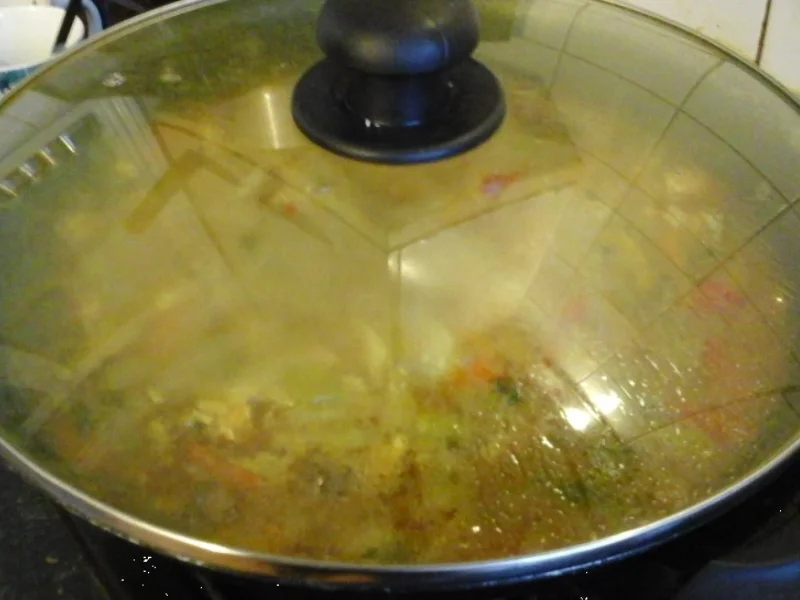 Rezept: Hähnchenbrustfiletcurry mit Gemüse im Wok Bild Nr. 4656 Hähnchenbrustfiletcurry mit Gemüse im Wok - Rezept - Bild Nr. 4656