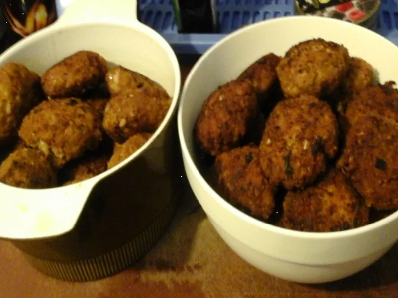 Rezept: Rindfleischbuletten mit zweierlei Kohl Bild Nr. 4658 Rindfleischbuletten mit zweierlei Kohl - Rezept - Bild Nr. 4658