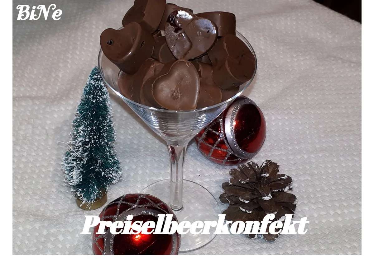 BiNe` S PREISELBEERKONFEKT - Rezept - Bild Nr. 4655