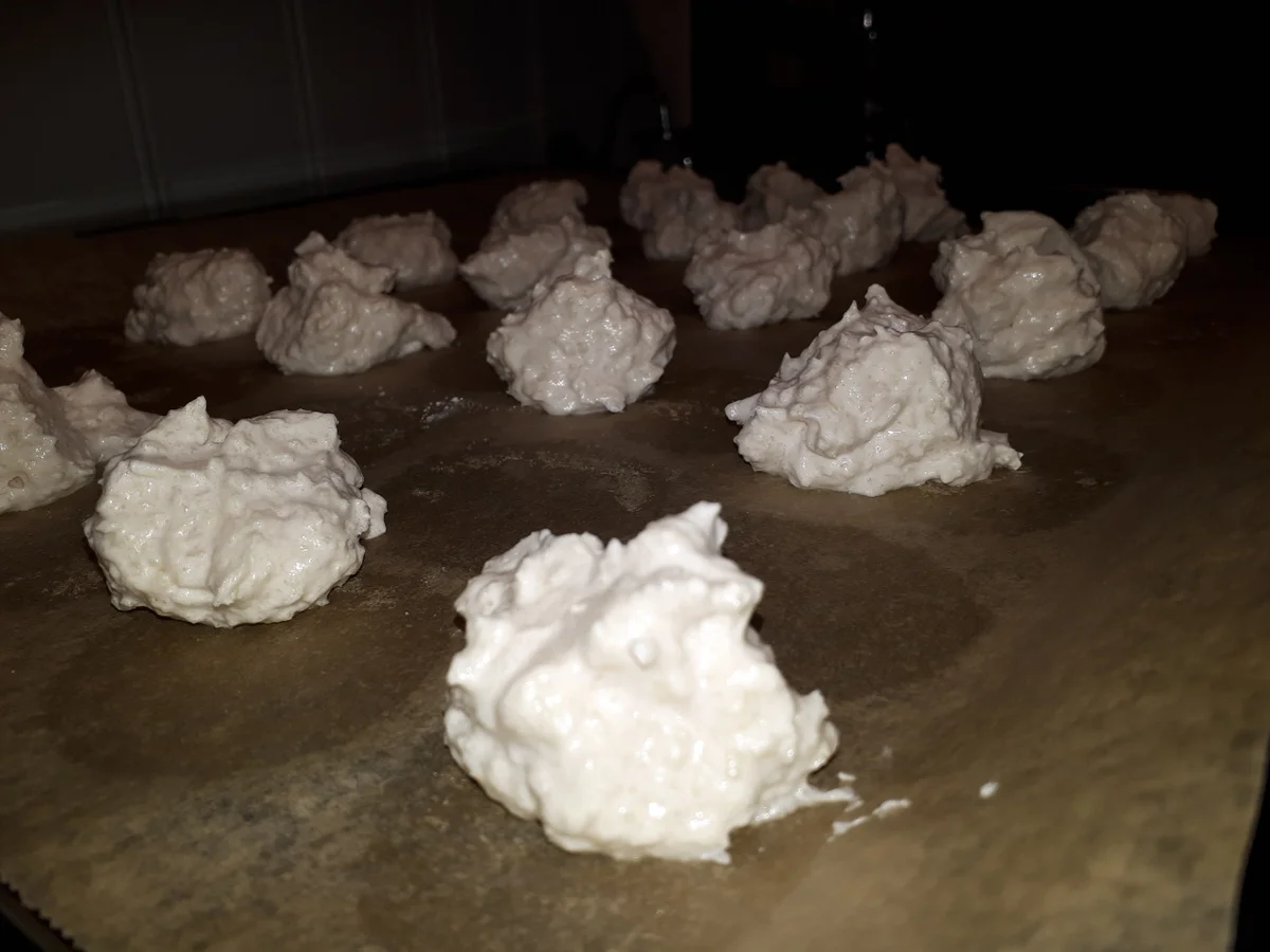 Rezept: BiNe` S QUARK - KOKOSMAKRONEN MIT SCHOKOLADE Bild Nr. 4654 BiNe` S QUARK - KOKOSMAKRONEN MIT SCHOKOLADE - Rezept - Bild Nr. 4654