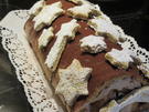Backen: Weihnachtliche Biskuitrolle mit Glühwein-Pannacotta - Rezept - Bild Nr. 4666