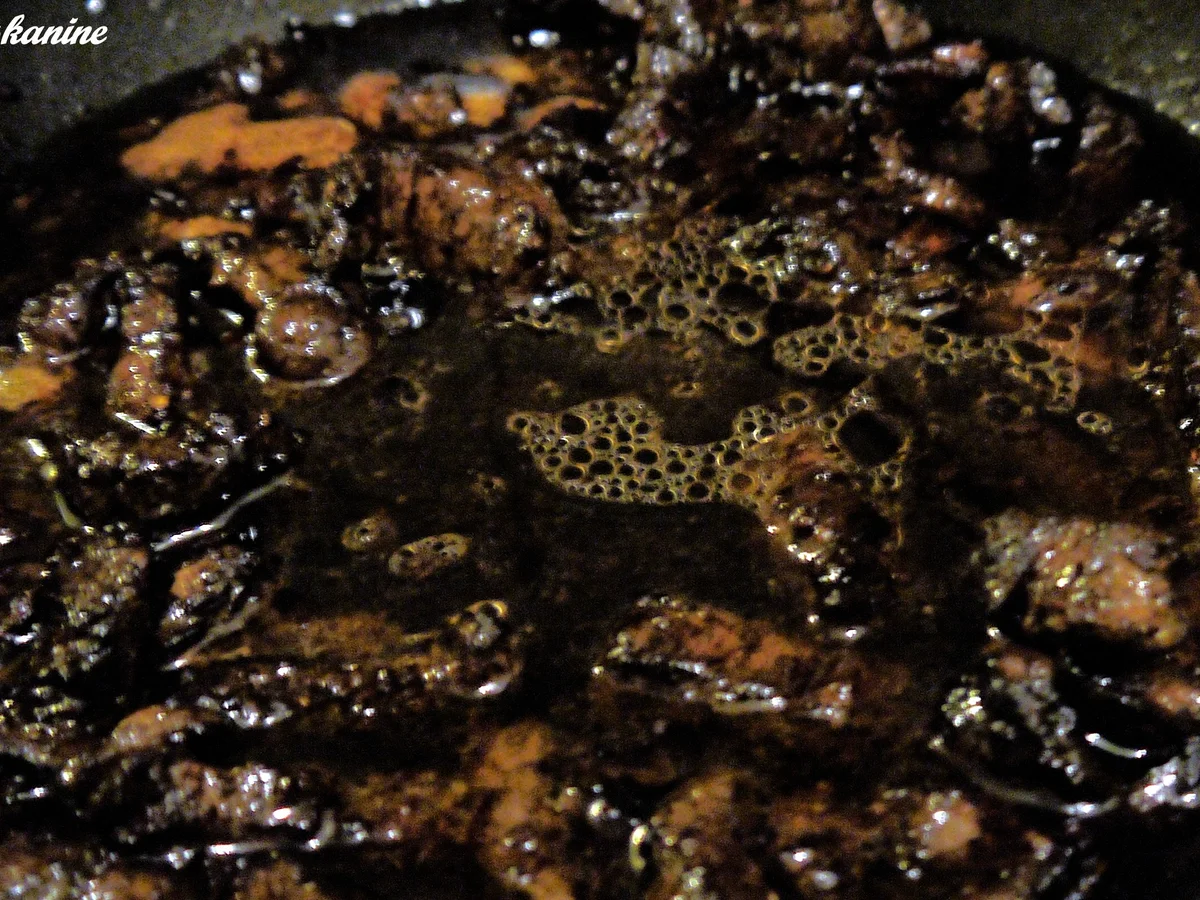 Asiatische Schweinerei mit Knoblauch-Koriander-Kartoffelpüree - Rezept - Bild Nr. 10