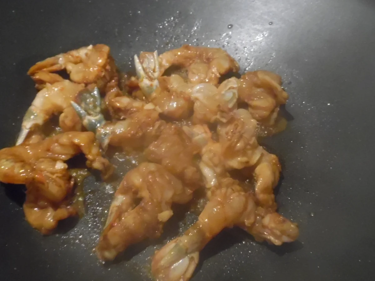 Rezept: Scharfe Garnelen auf warmem Glasnudel-Salat Bild Nr. 4730 Scharfe Garnelen auf warmem Glasnudel-Salat - Rezept - Bild Nr. 4730