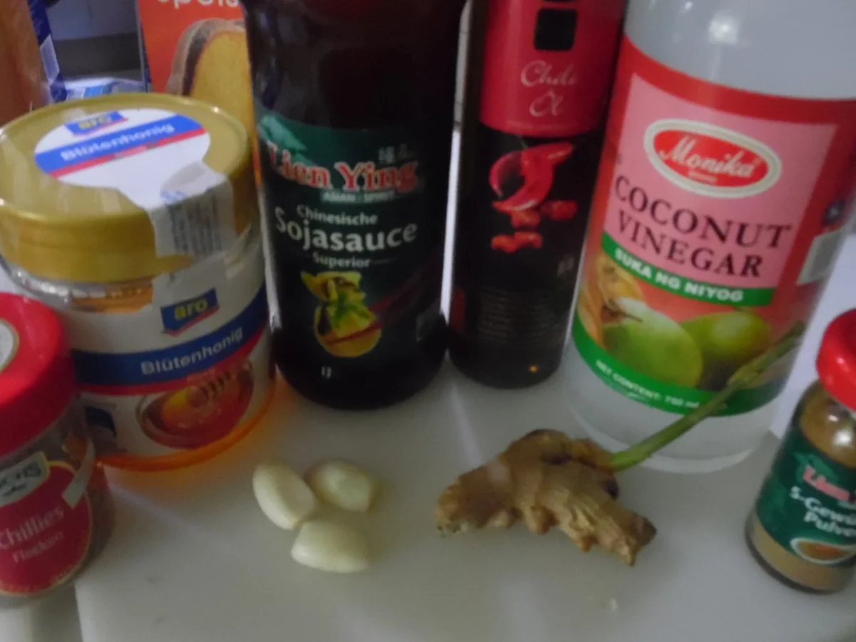 Rezept: Scharfe Garnelen auf warmem Glasnudel-Salat Bild Nr. 4736 Scharfe Garnelen auf warmem Glasnudel-Salat - Rezept - Bild Nr. 4736