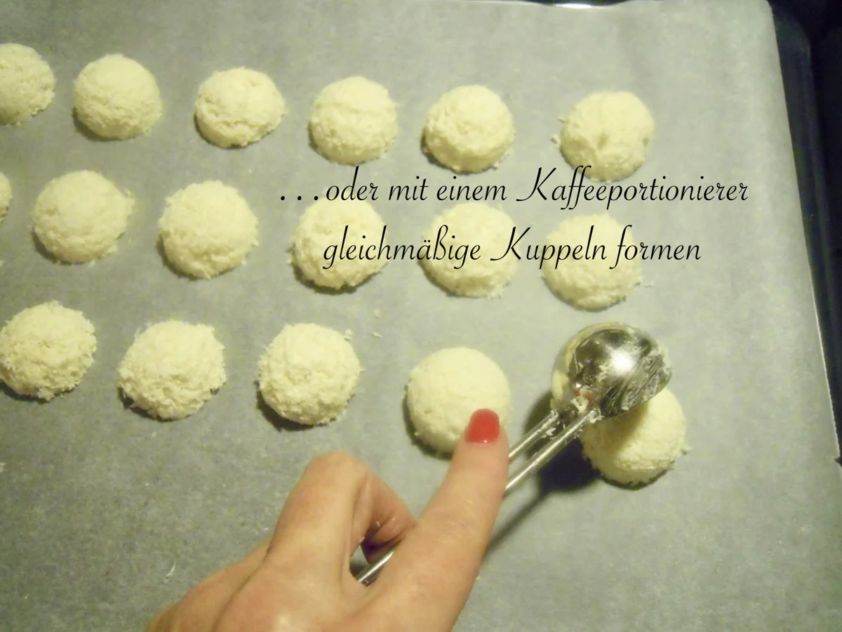 Rezept: Kokos Kuppeln Bild Nr. 4715 Kokos Kuppeln - Rezept - Bild Nr. 4715