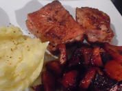 Gepökelte, würzige Schweine-Rippe aus dem Ofen - Rezept - Bild Nr. 4709