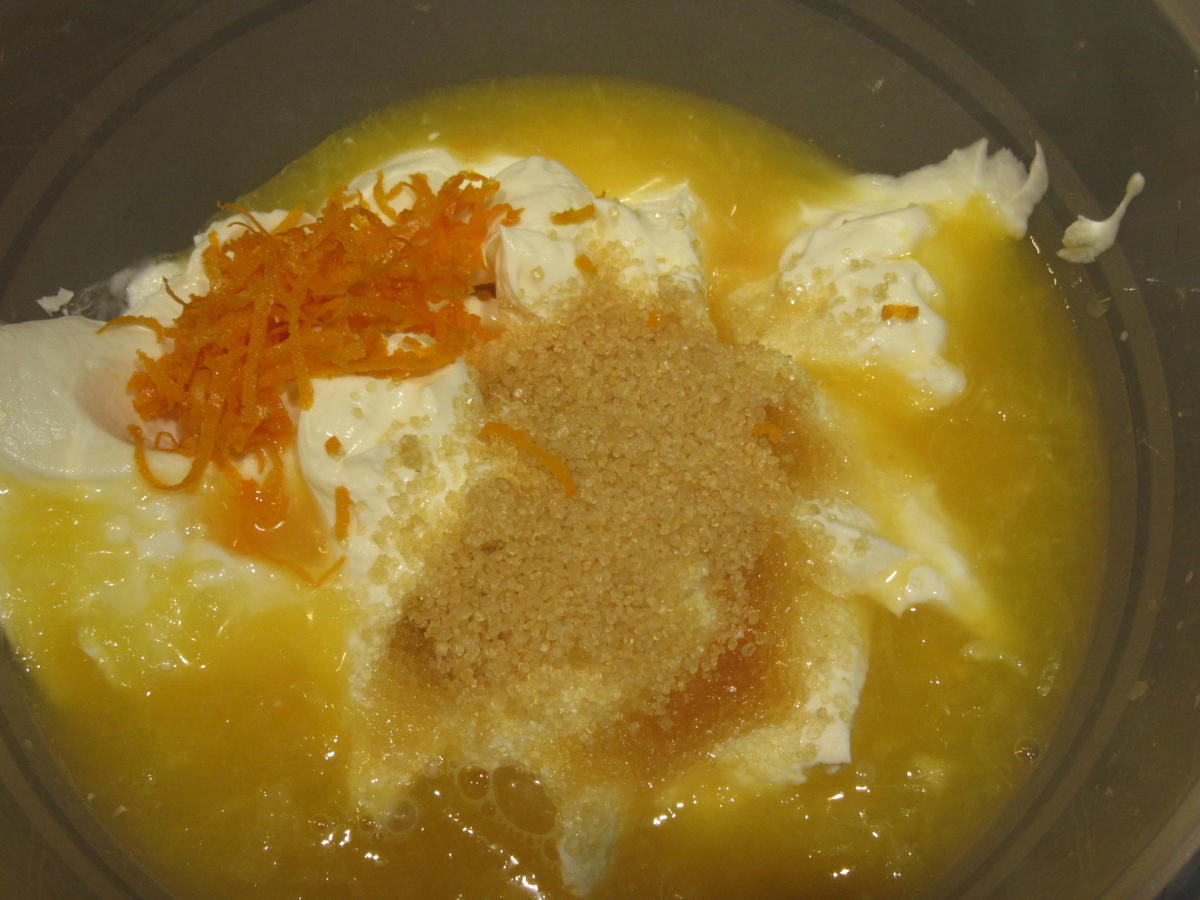 Dessert: Orangenquark mit Zimtschnitte - Rezept - Bild Nr. 4709