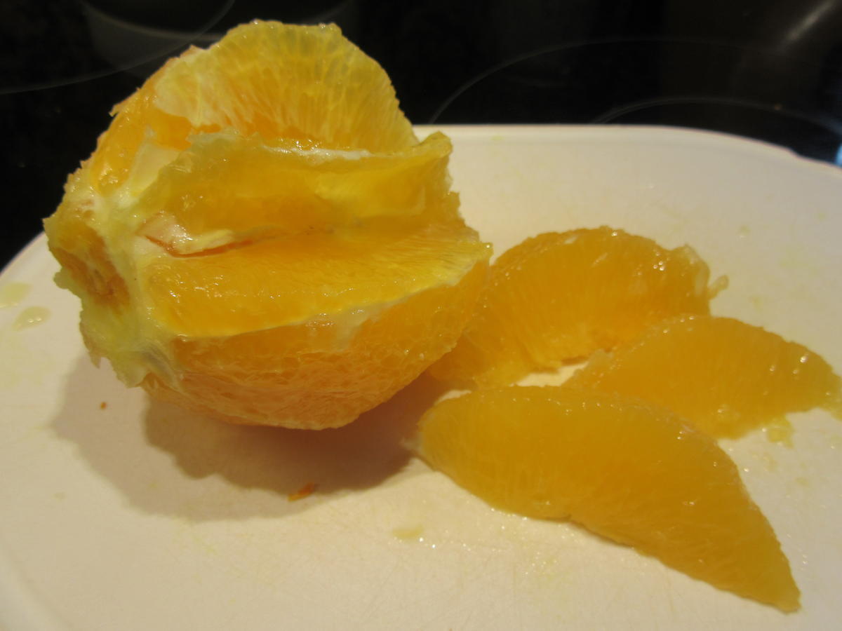 Dessert: Orangenquark mit Zimtschnitte - Rezept - Bild Nr. 4711