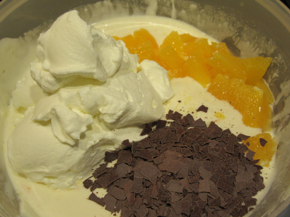 Dessert: Orangenquark mit Zimtschnitte - Rezept - Bild Nr. 4712