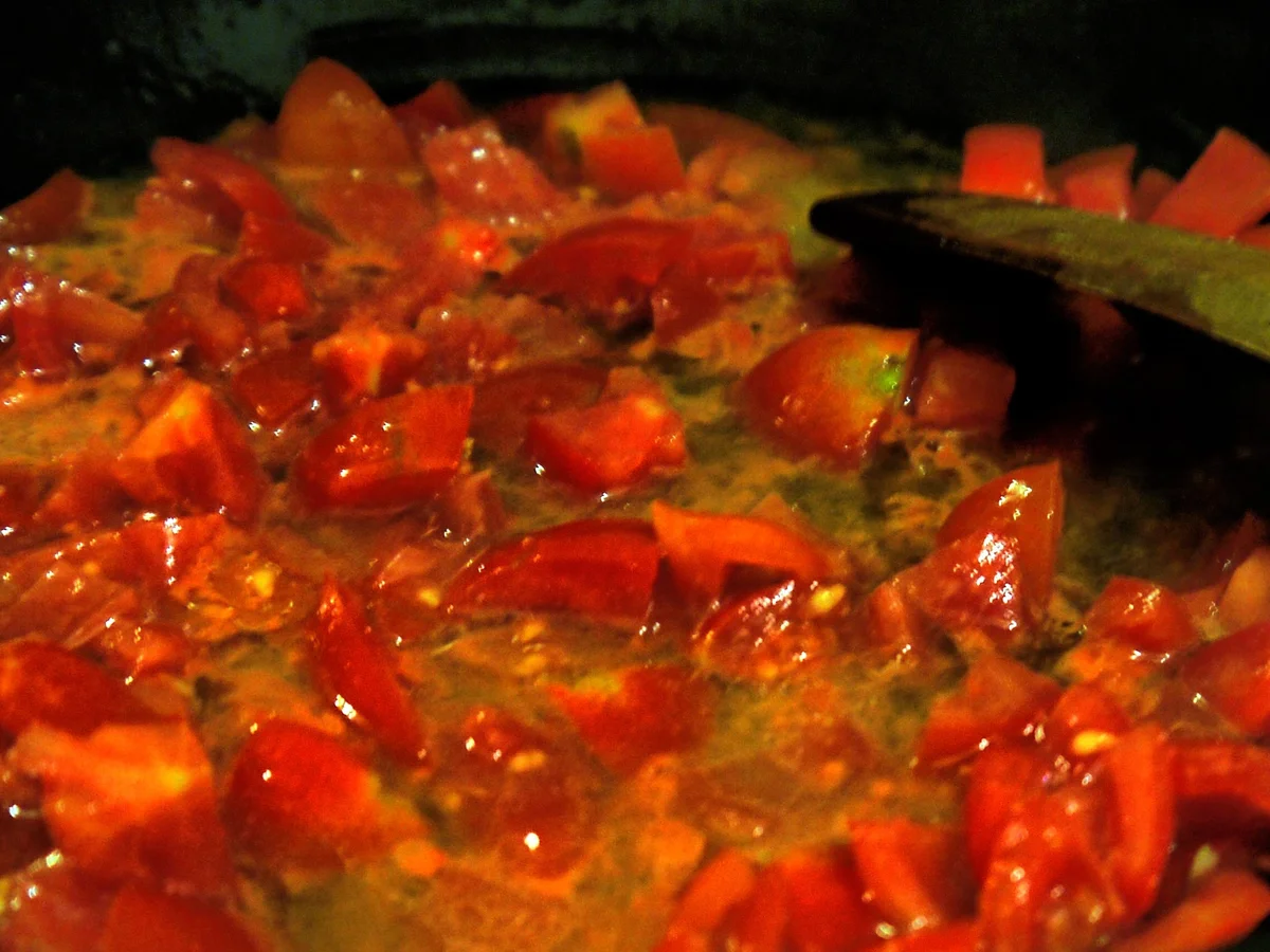 Omelett mit Tomaten und Rucola - Rezept - Bild Nr. 6