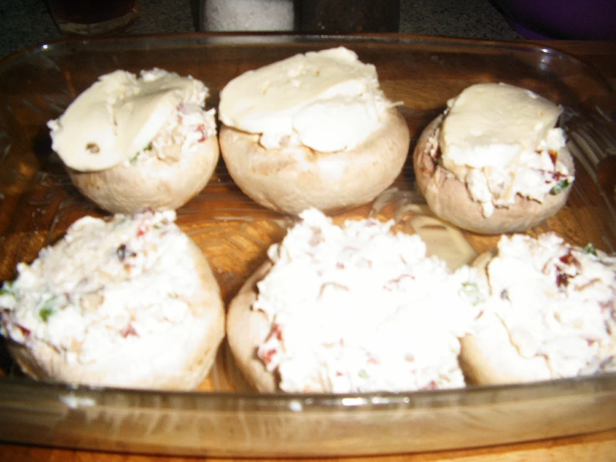 gefüllte Champignons - Rezept - Bild Nr. 7