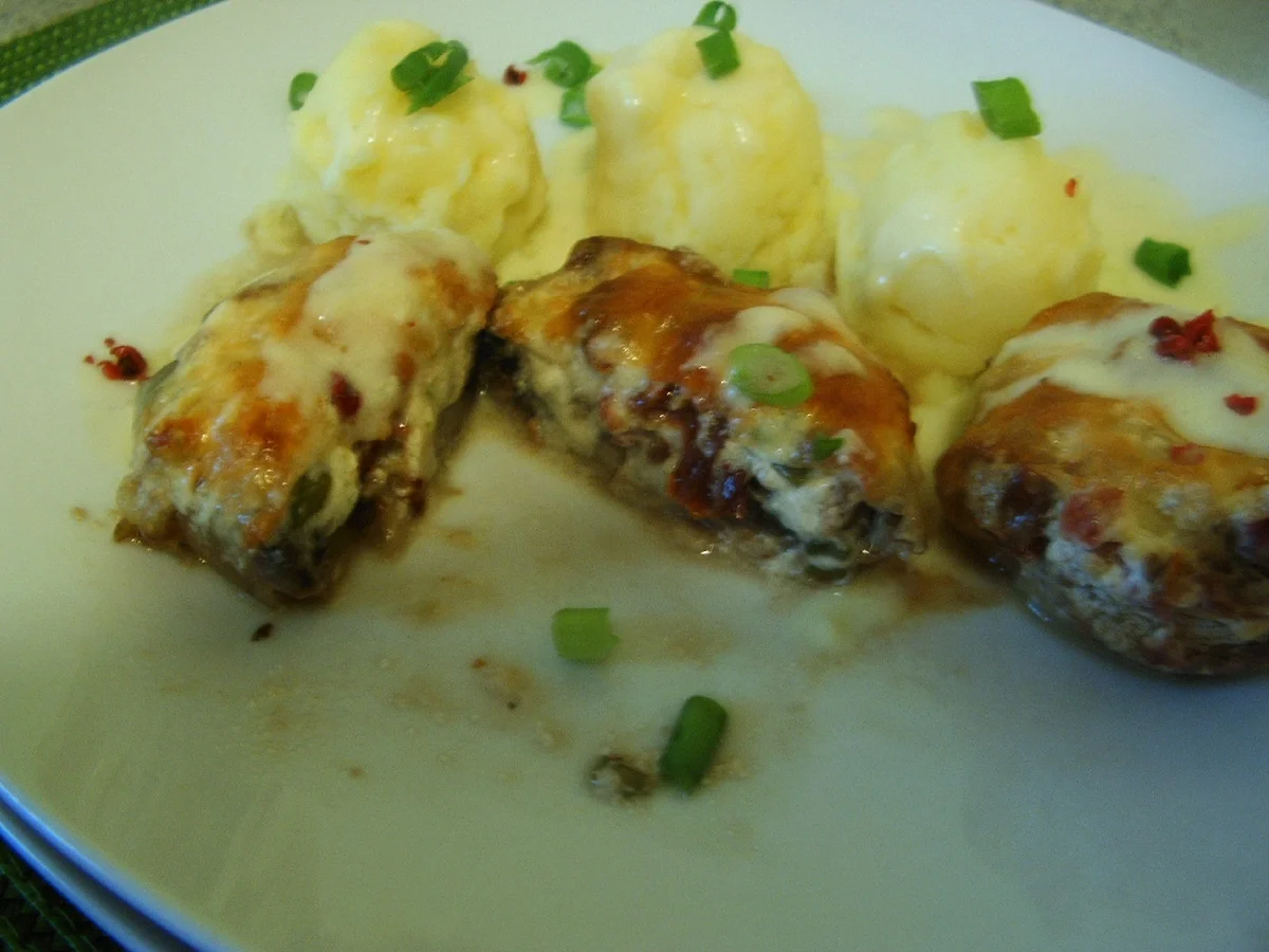 gefüllte Champignons - Rezept - Bild Nr. 8