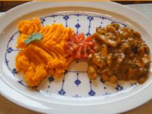 Hähnchenbrustfilet-Curry mit Möhrenpüree - Rezept - Bild Nr. 4709