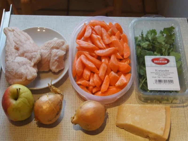 Hähnchenbrustfilet-Curry mit Möhrenpüree - Rezept - Bild Nr. 4710