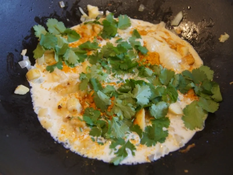 Hähnchenbrustfilet-Curry mit Möhrenpüree - Rezept - Bild Nr. 4718