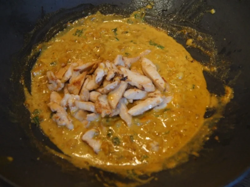 Hähnchenbrustfilet-Curry mit Möhrenpüree - Rezept - Bild Nr. 4721