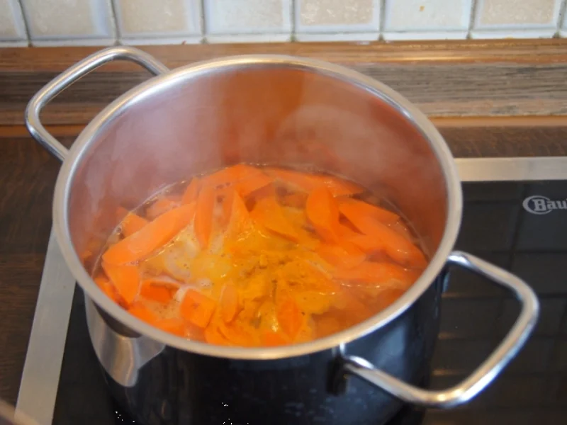 Hähnchenbrustfilet-Curry mit Möhrenpüree - Rezept - Bild Nr. 4722