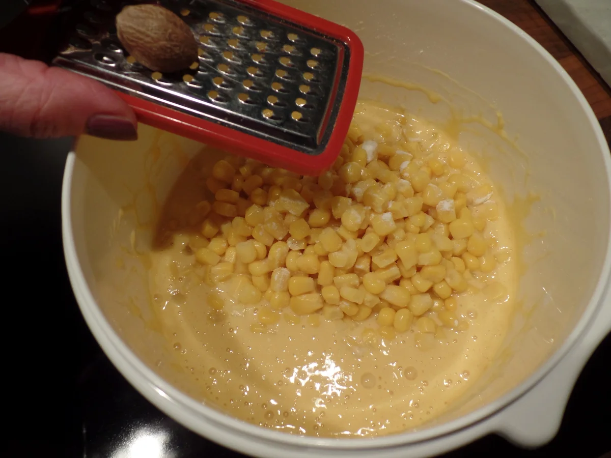 Rezept: Filetspitzen mit Kokos-Curry Sauce , Maispuffer und Spinat Bild Nr. 4713 Filetspitzen mit Kokos-Curry Sauce , Maispuffer und Spinat - Rezept - Bild Nr. 4713