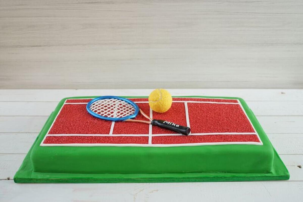 Bilder für Sally backt Tennisplatz-Torte Rezept