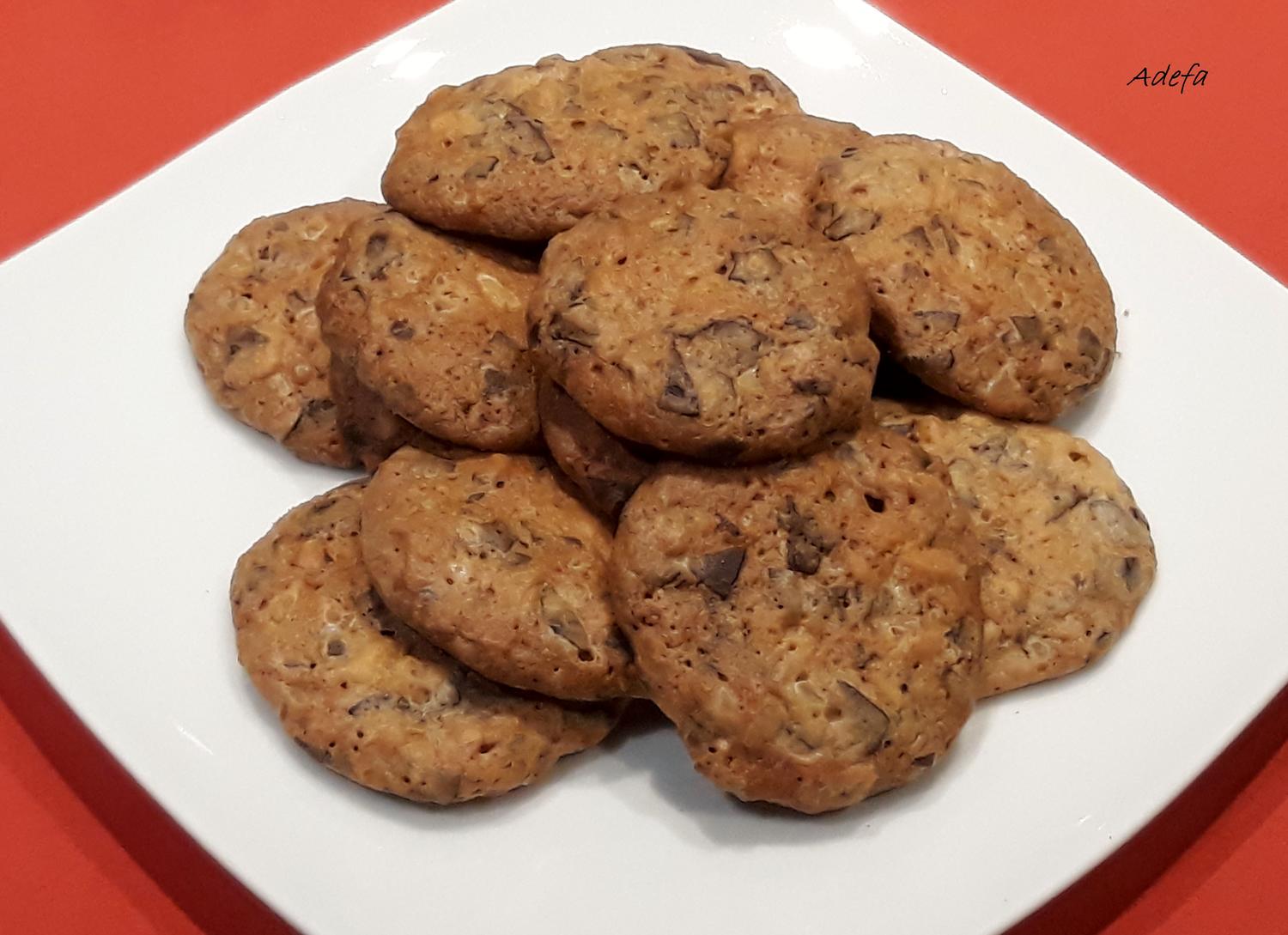 Weihnachtliche Schoko-Mandel-Cookies