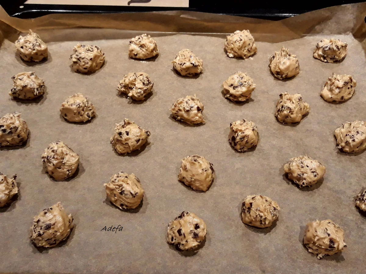 Weihnachtliche Schoko - Mandel - Cookies - Rezept - Bild Nr. 4713