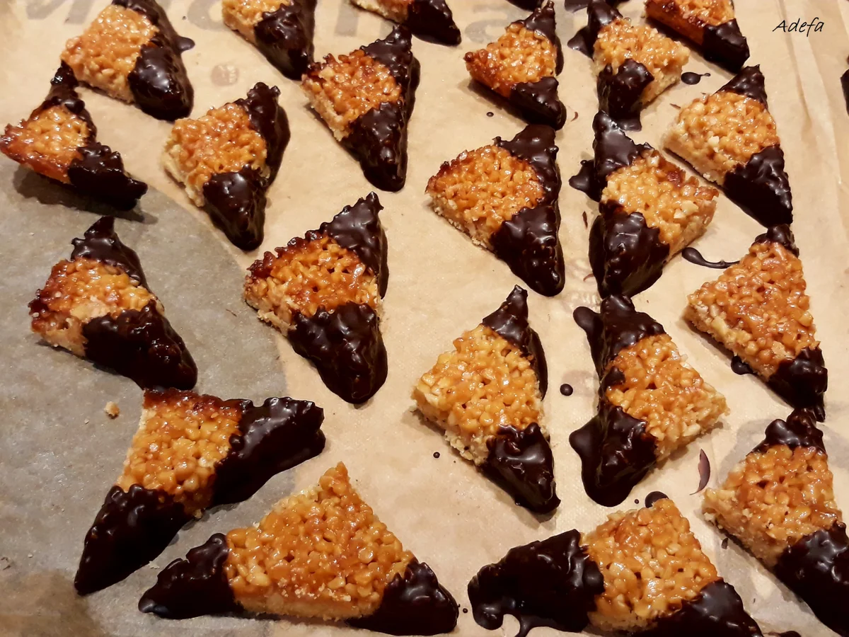 Mandelecken statt Nussecken - Rezept - Bild Nr. 4718